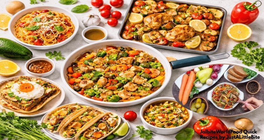 JalbiteWorldFood Quick Recipes by JustALittleBite